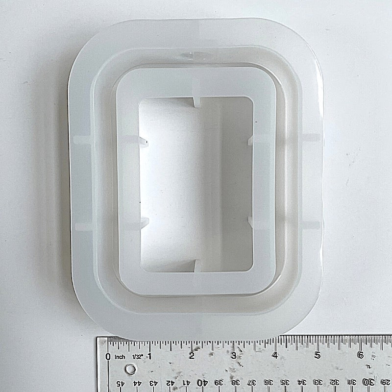 Rectangle resin vase mold