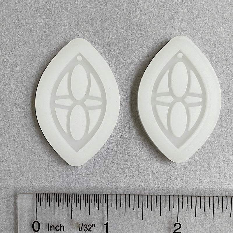 Resin earrings mold