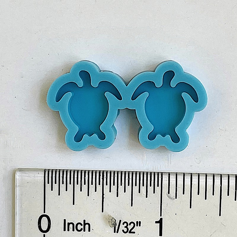 Sea turtle resin earrings mold