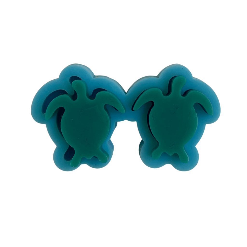 Sea turtle earrings mold silicone