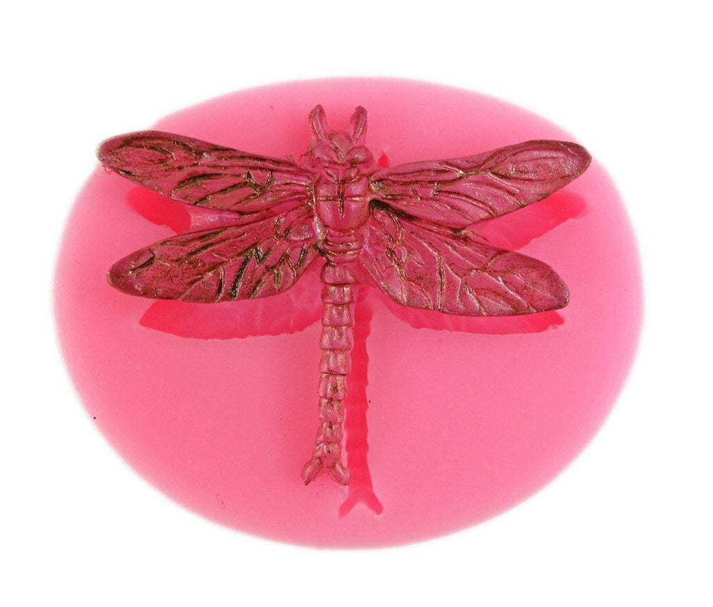 Silicone dragonfly resin mold