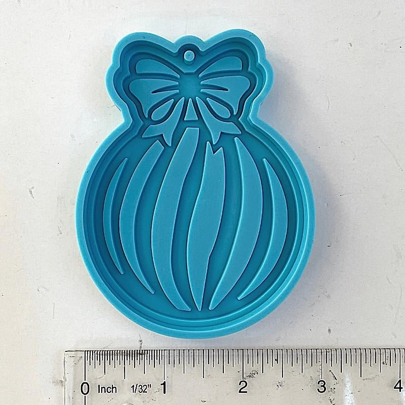 Silicone mold for resin Christmas ornaments