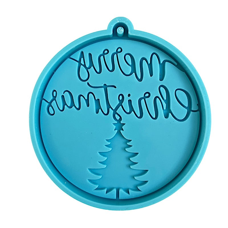 Silicone resin Christmas ornament mold