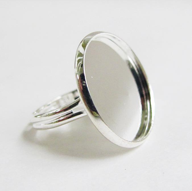 silver ring blank