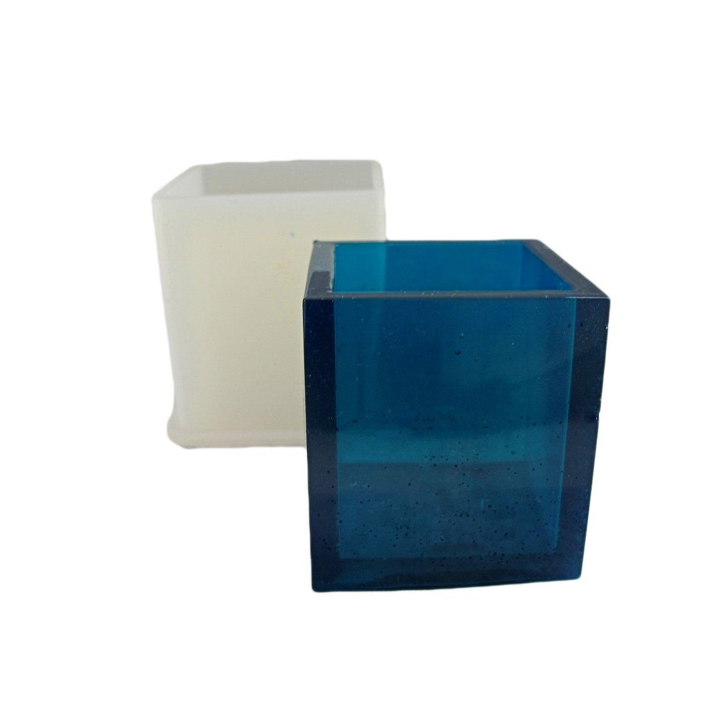 Square vase resin mold