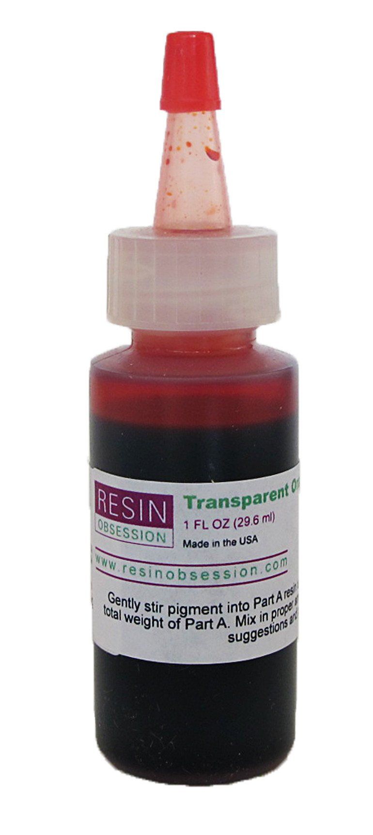 Transparent Liquid Epoxy Resin Dye - Dark Red – Cool Tools