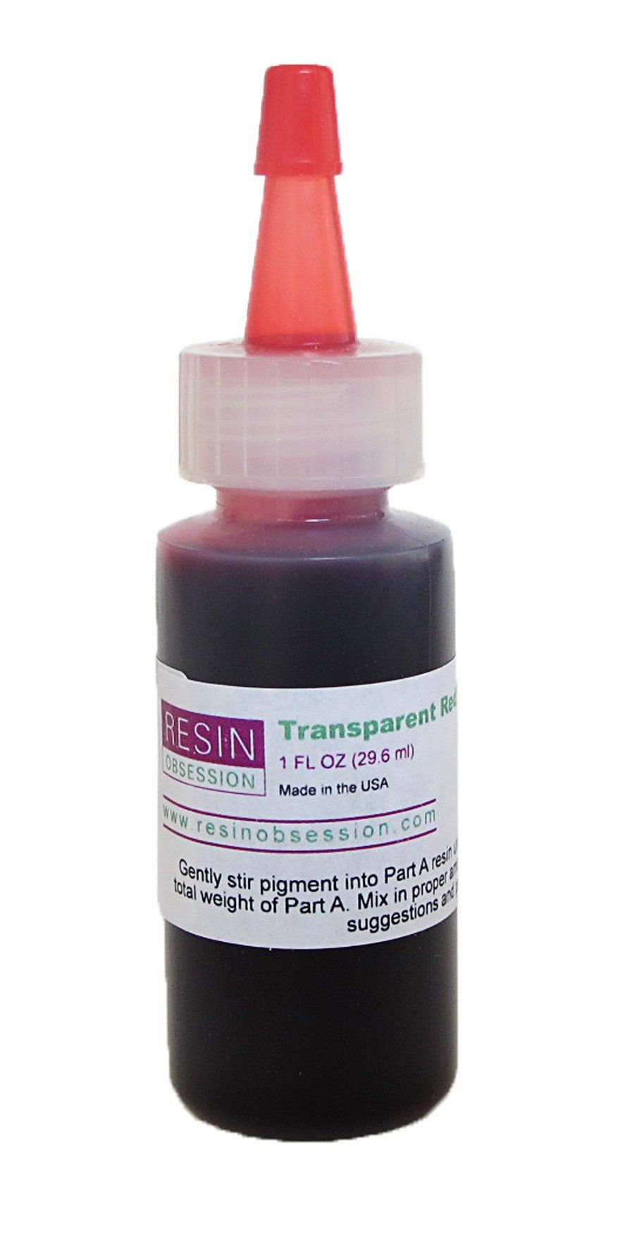 Mr. Resin Transparent Pigment Set- 12 Colors for Epoxy & UV Resin,Resin Coloring, Resin Jewelry Making - Concentrated UV Resin Colorant for Art, Paint