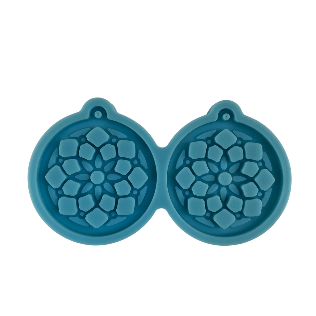 Unique design earring mold for resin